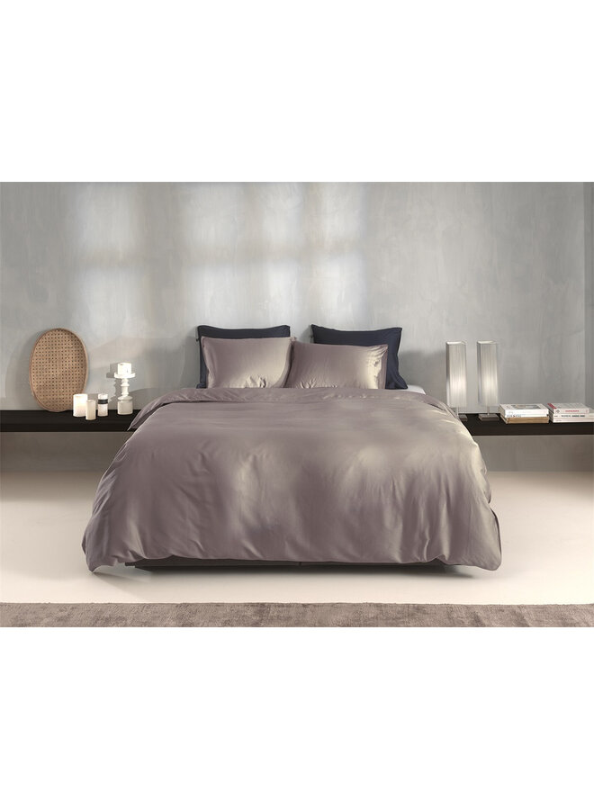 ZO! Home Dekbedovertrek Satinado Paars  -  Katoensatijn