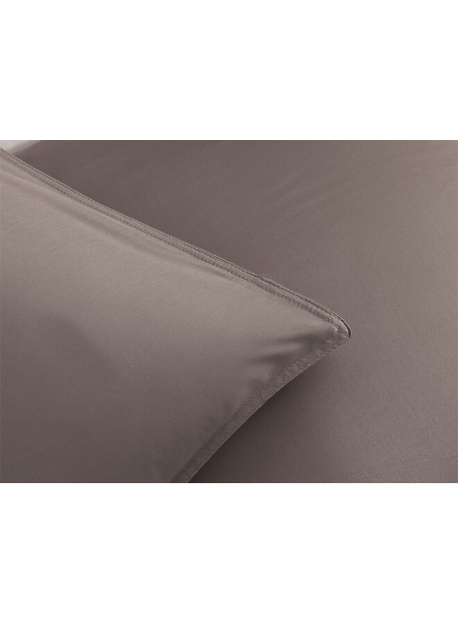 ZO! Home Dekbedovertrek Satinado Paars  -  Katoensatijn