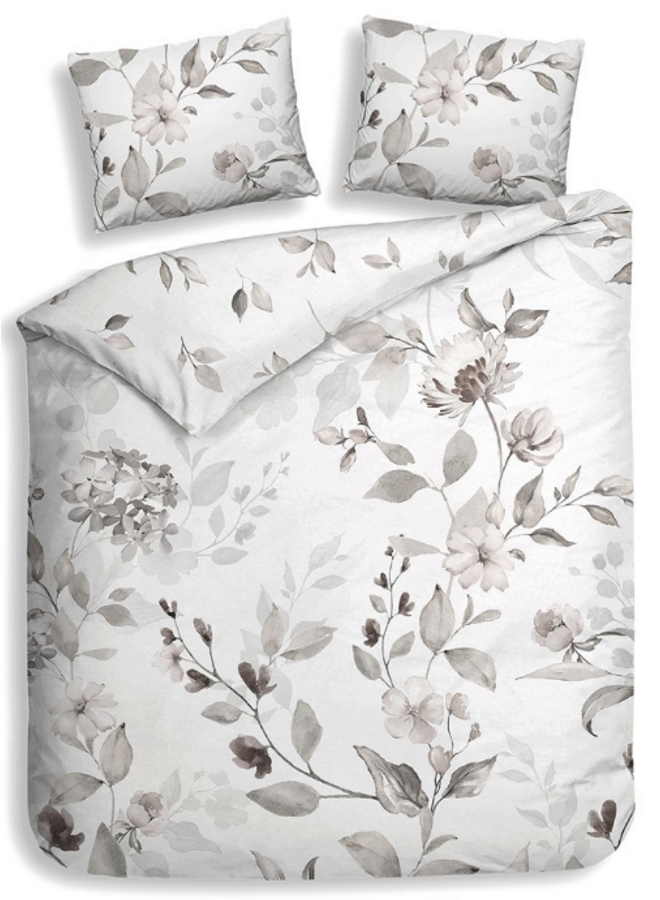 Dekbedovertrek Amara Beige - Katoensatijn