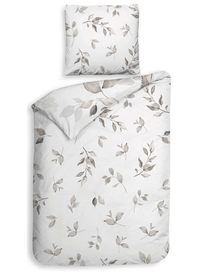 Heckett & Lane Dekbedovertrek Amara Beige - Katoensatijn