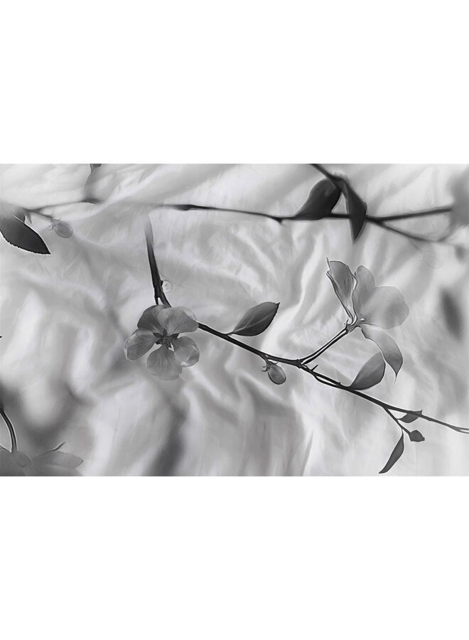 Heckett & Lane Dekbedovertrek Berta Grijs - Katoensatijn