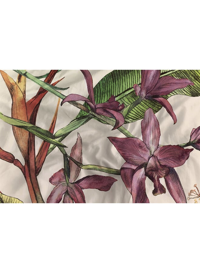 Heckett & Lane Dekbedovertrek Jira Multi - Katoensatijn