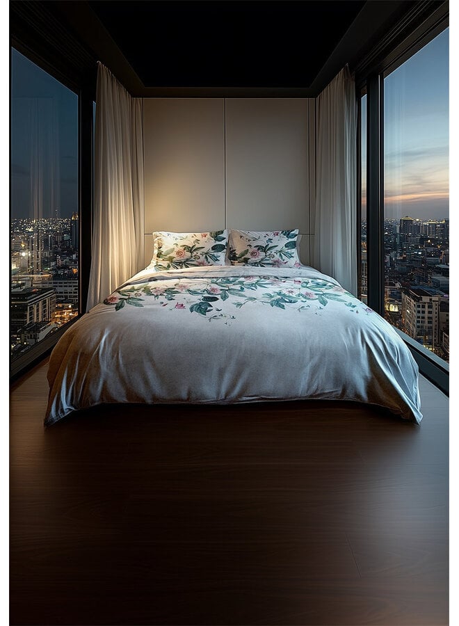 Heckett & Lane Dekbedovertrek Kanya Multi - Katoensatijn