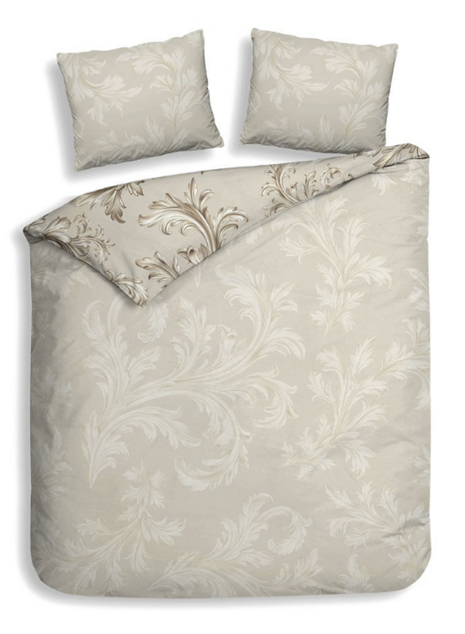 Heckett & Lane Dekbedovertrek Lorenzo Naturel - Katoensatijn