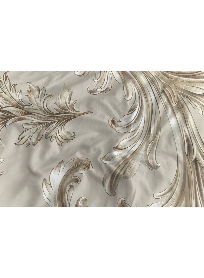 Heckett & Lane Dekbedovertrek Lorenzo Naturel - Katoensatijn