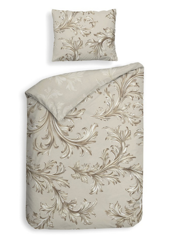 Heckett & Lane Dekbedovertrek Lorenzo Naturel - Katoensatijn