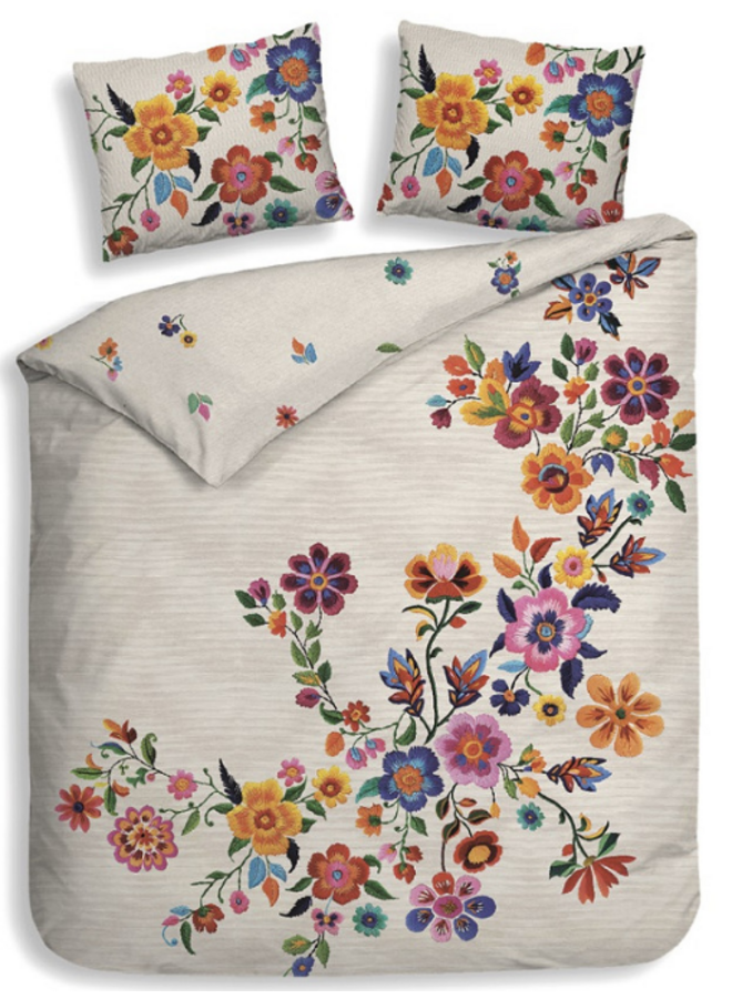 Dekbedovertrek Luz Multi - Katoensatijn PL1