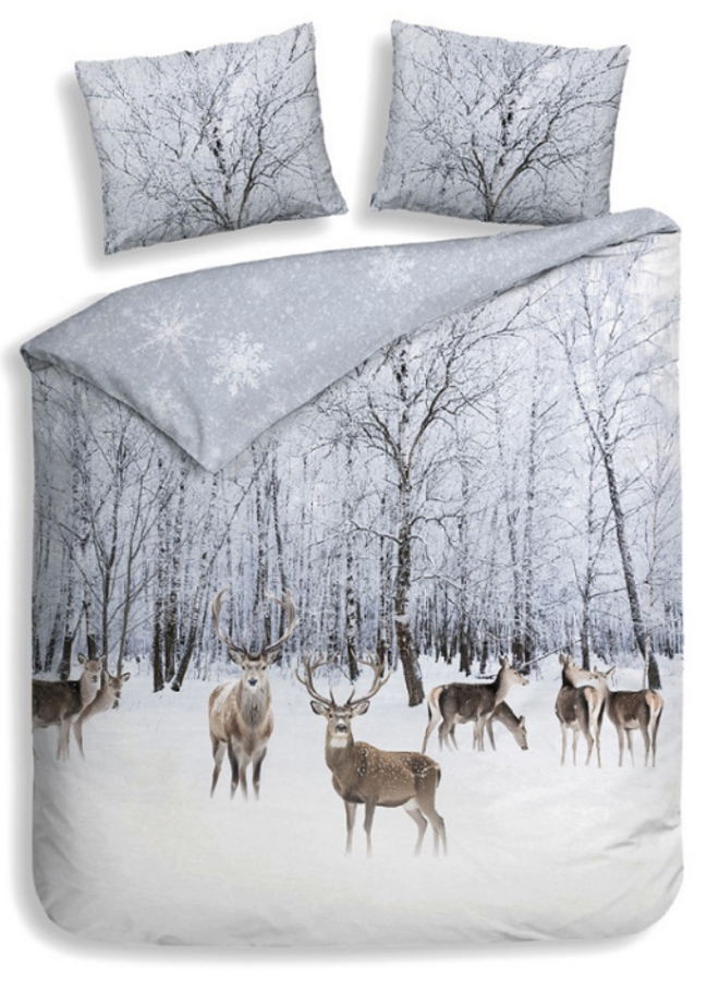 Heckett & Lane Dekbedovertrek Pelle Naturel - Katoensatijn