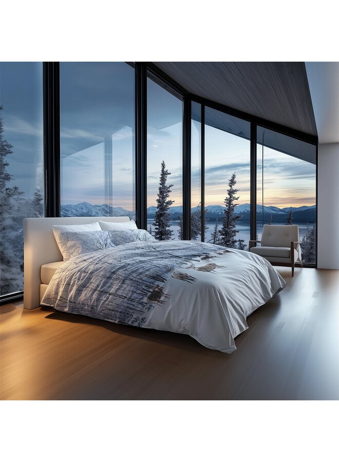 Heckett & Lane Dekbedovertrek Pelle Naturel - Katoensatijn