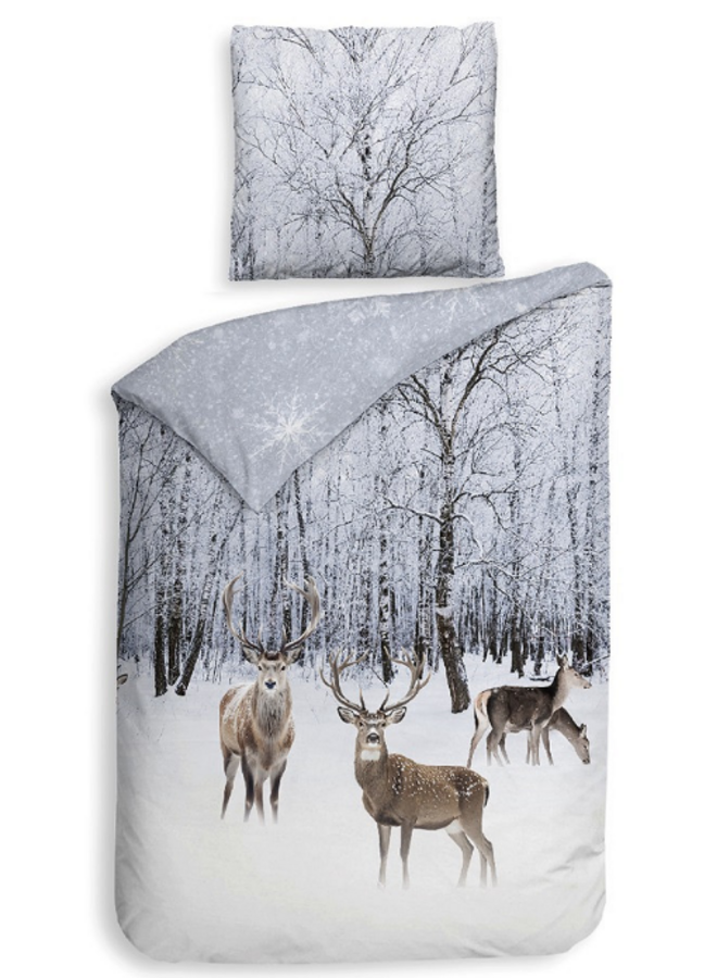 Heckett & Lane Dekbedovertrek Pelle Naturel - Katoensatijn