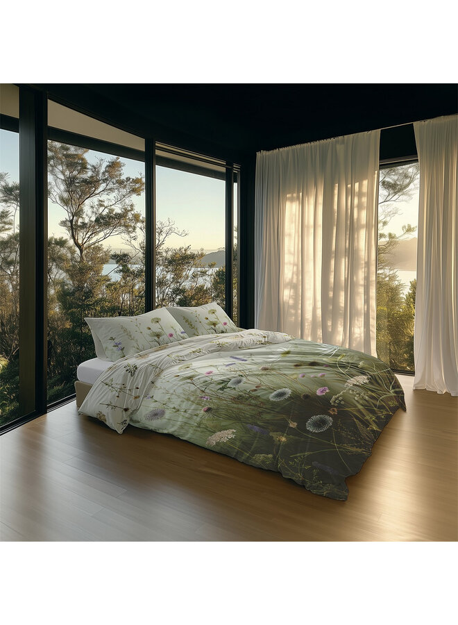 Heckett & Lane Dekbedovertrek Tane Multi - Katoensatijn