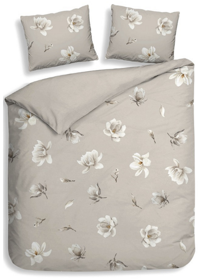 Heckett & Lane Dekbedovertrek Vienna Natural - Katoensatijn