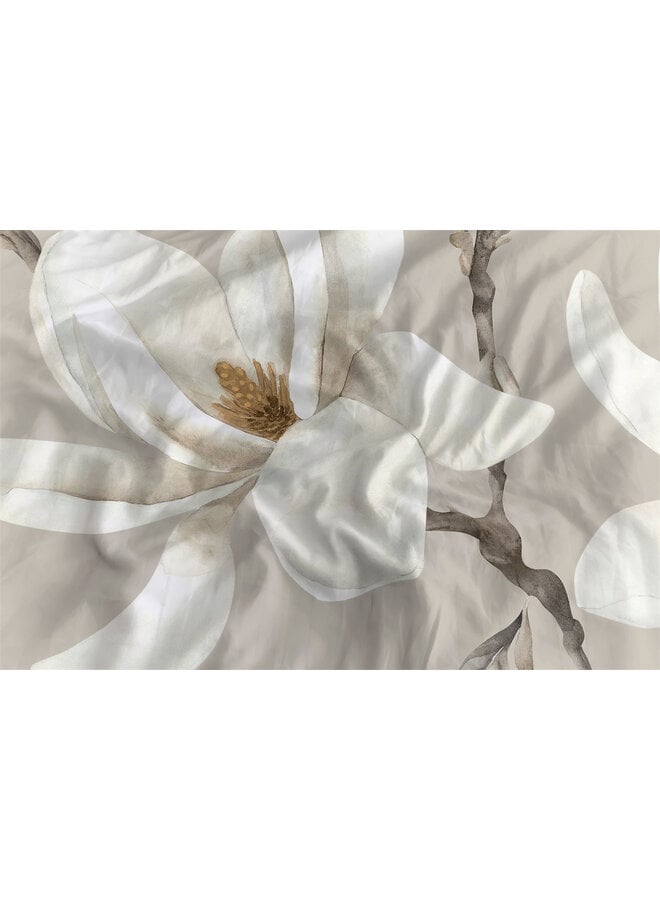 Heckett & Lane Dekbedovertrek Vienna Natural - Katoensatijn