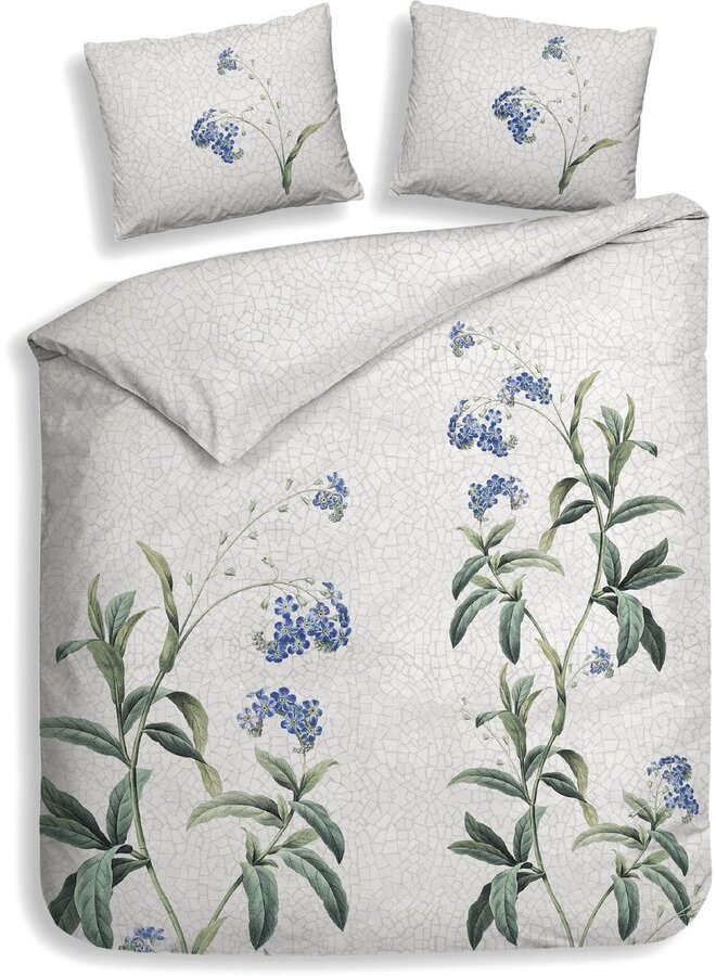 Dekbedovertrek Lacie Grijs - Katoensatijn PL1