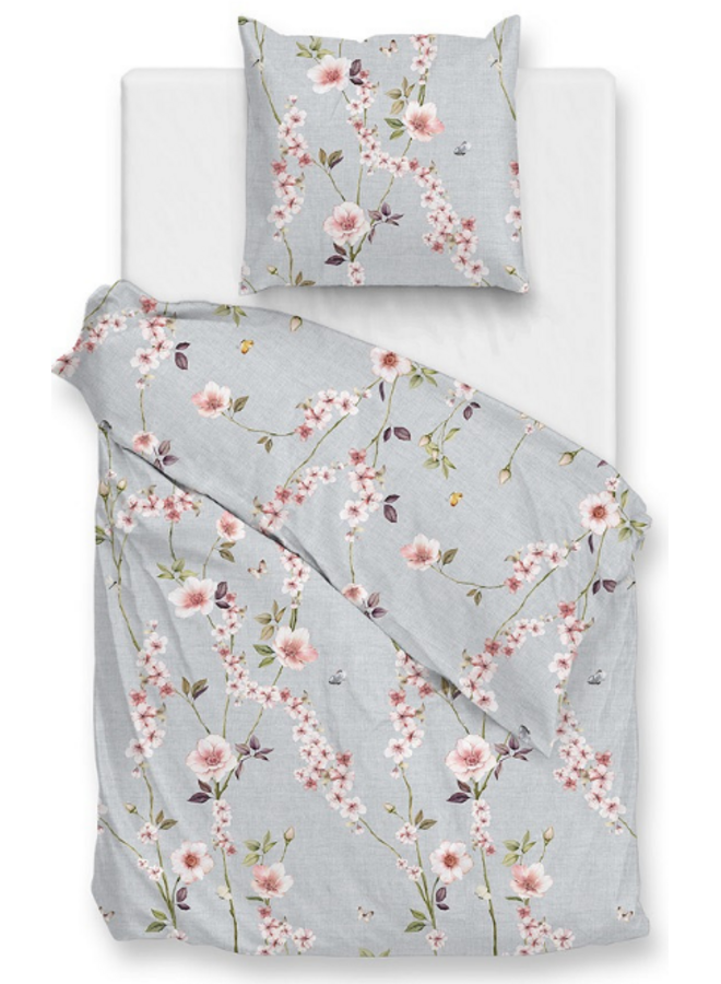 ZO! Home Dekbedovertrek Rafa Blauw - Katoen