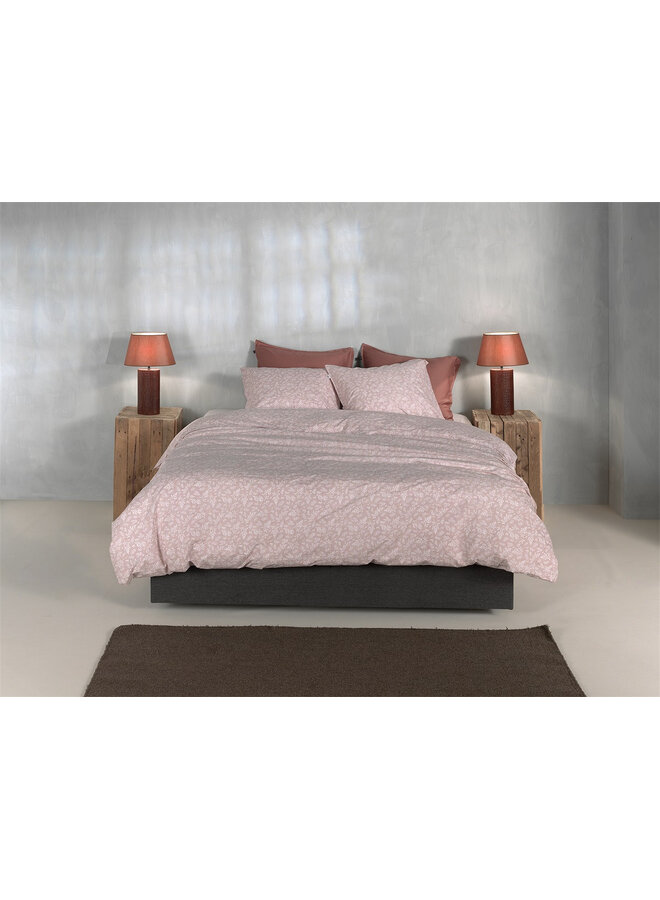 ZO! Home Dekbedovertrek Petali di Lino Roze - Katoen