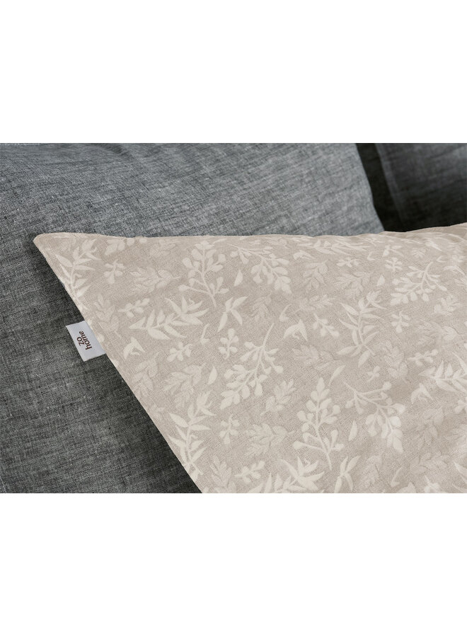 ZO! Home Dekbedovertrek Petali di Lino Beige - Katoen