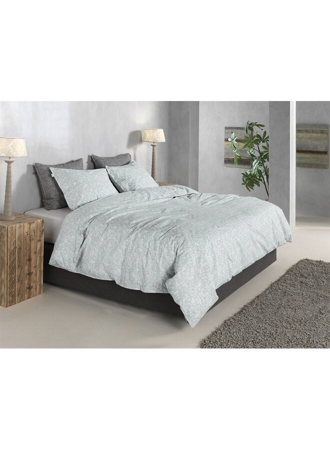 ZO! Home Dekbedovertrek Petali di Lino Mint - Katoen