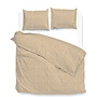 ZO! Home Dekbedovertrek Lino Tan Brown - Katoen