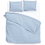 ZO! Home Dekbedovertrek Lino Skyblauw - Katoen