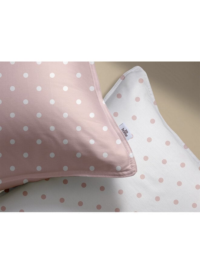 ZO! Home Dekbedovertrek Punta di Cotone Crystal Pink - Katoen