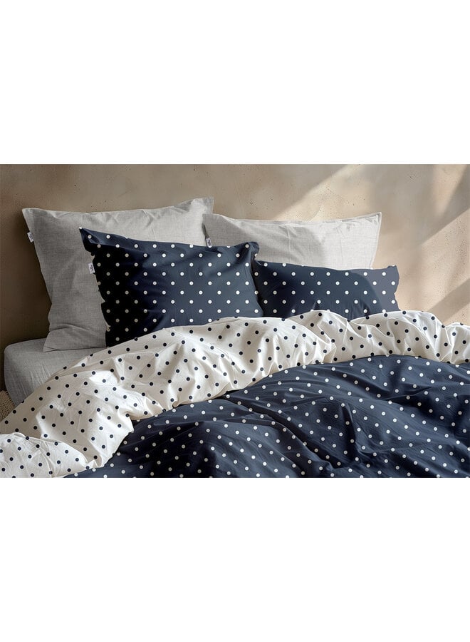 ZO! Home Dekbedovertrek Punta di Cotone Maritime Blue - Katoen