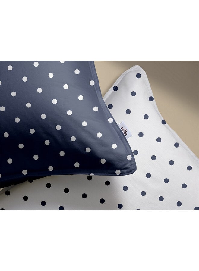 ZO! Home Dekbedovertrek Punta di Cotone Maritime Blue - Katoen