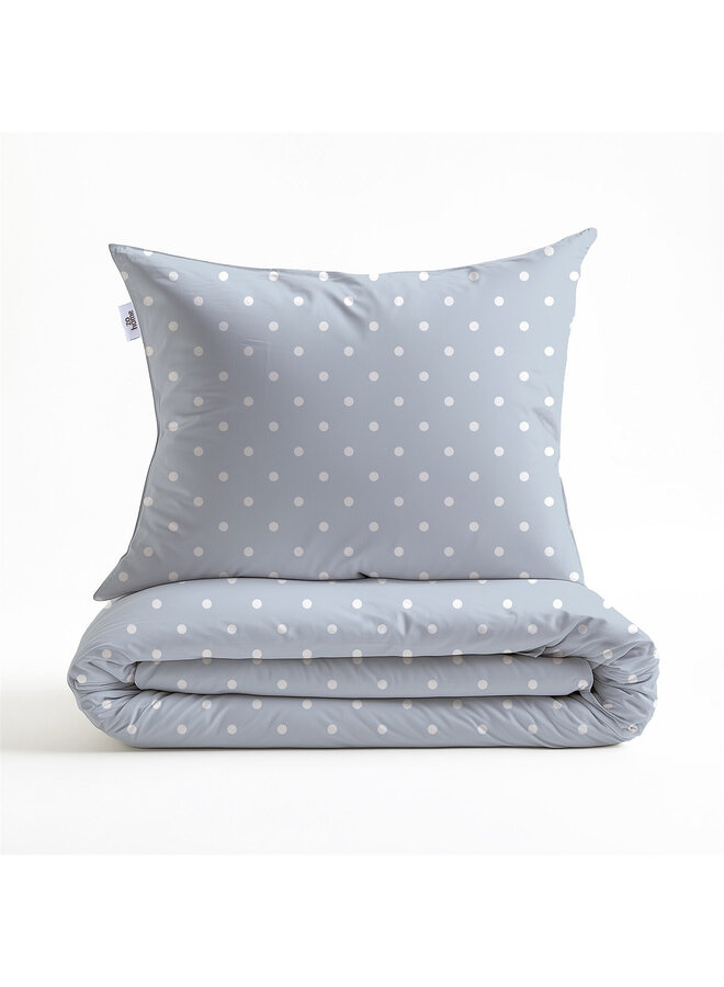 ZO! Home Dekbedovertrek Punta di Cotone Licht Blauw - Katoen