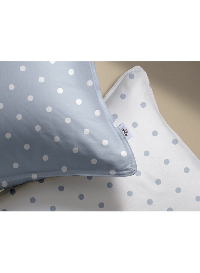 ZO! Home Dekbedovertrek Punta di Cotone Powder Blue - Katoen
