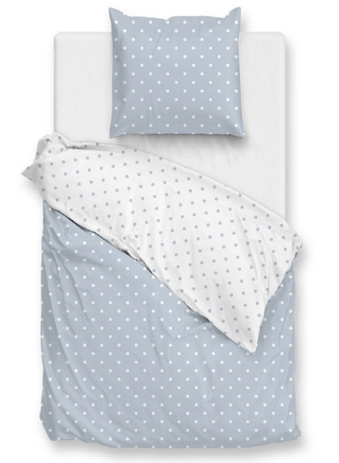 ZO! Home Dekbedovertrek Punta di Cotone Powder Blue - Katoen