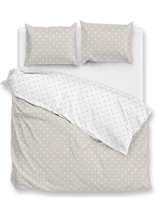 Dekbedovertrek Punta di Cotone Beige - Katoen PL3