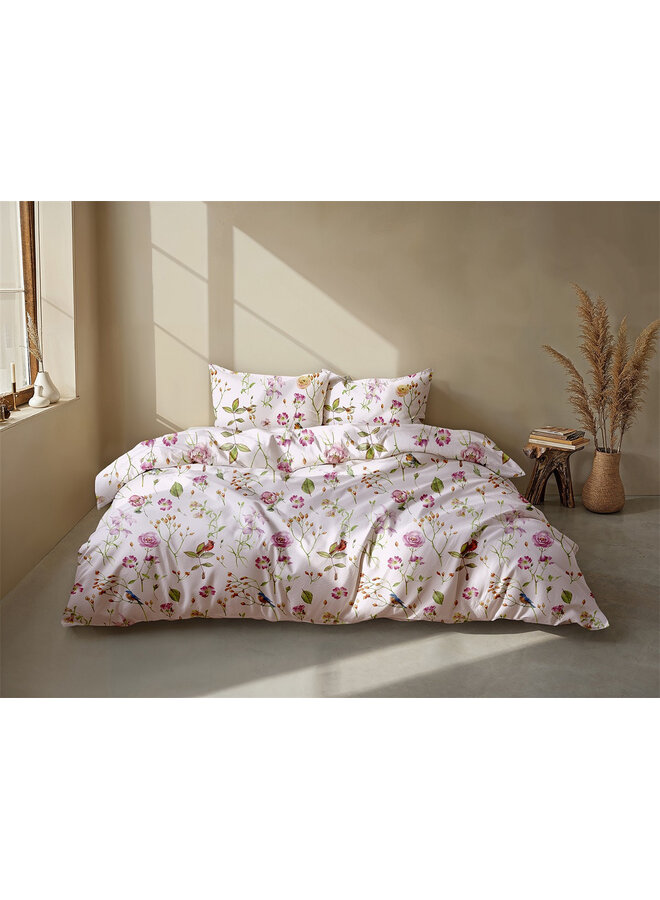 ZO! Home Dekbedovertrek Zita Roze - Katoen