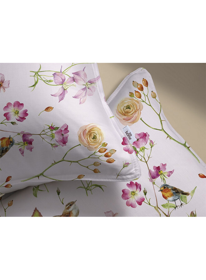 ZO! Home Dekbedovertrek Zita Roze - Katoen