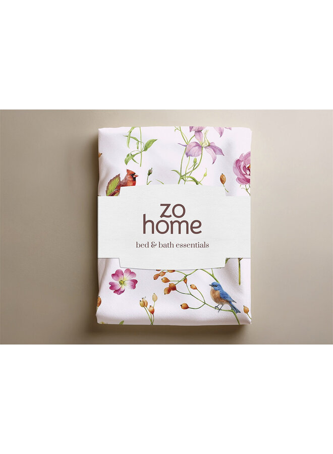 ZO! Home Dekbedovertrek Zita Roze - Katoen