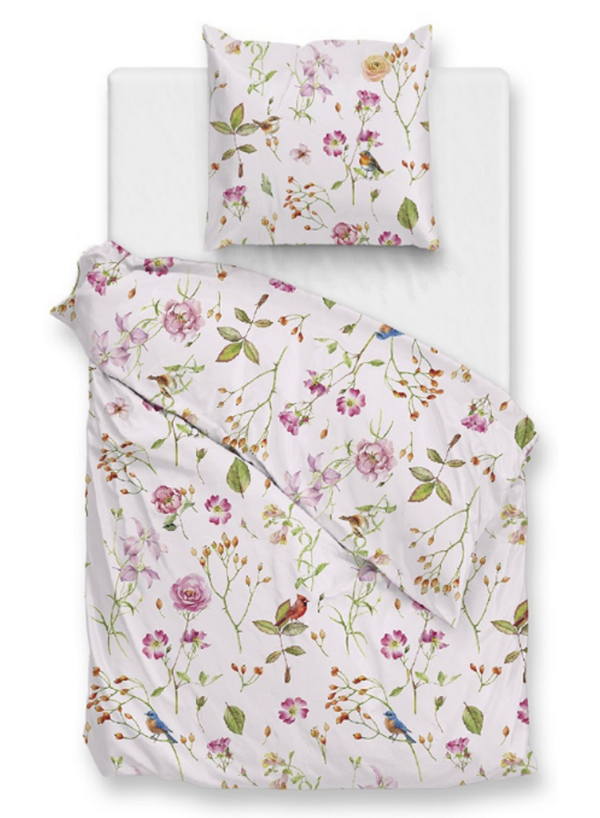 ZO! Home Dekbedovertrek Zita Roze - Katoen