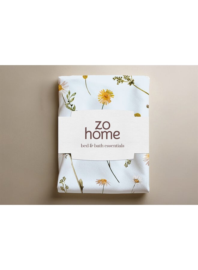 ZO! Home Dekbedovertrek Savio Powder Blue - Katoen