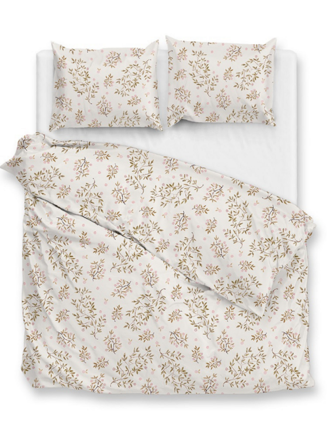 ZO! Home Dekbedovertrek Fico Warm Sand - Katoen