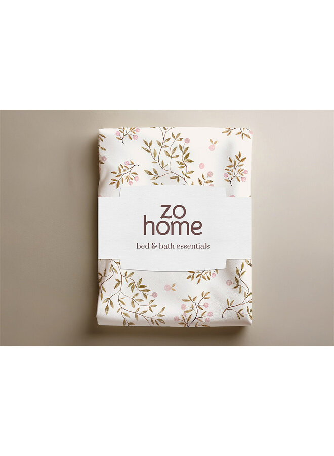 ZO! Home Dekbedovertrek Fico Beige - Katoen