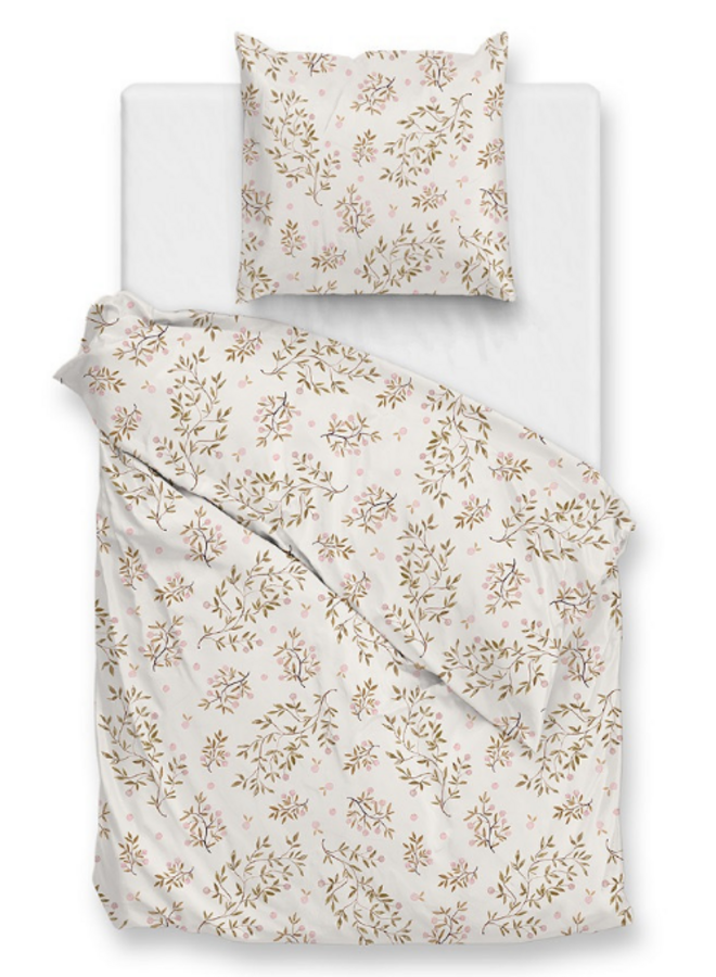 ZO! Home Dekbedovertrek Fico Beige - Katoen