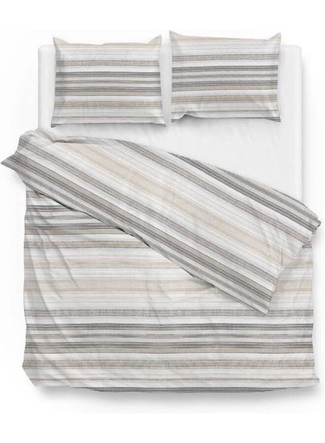 Dekbedovertrek Paolina Taupe - Katoen PL3