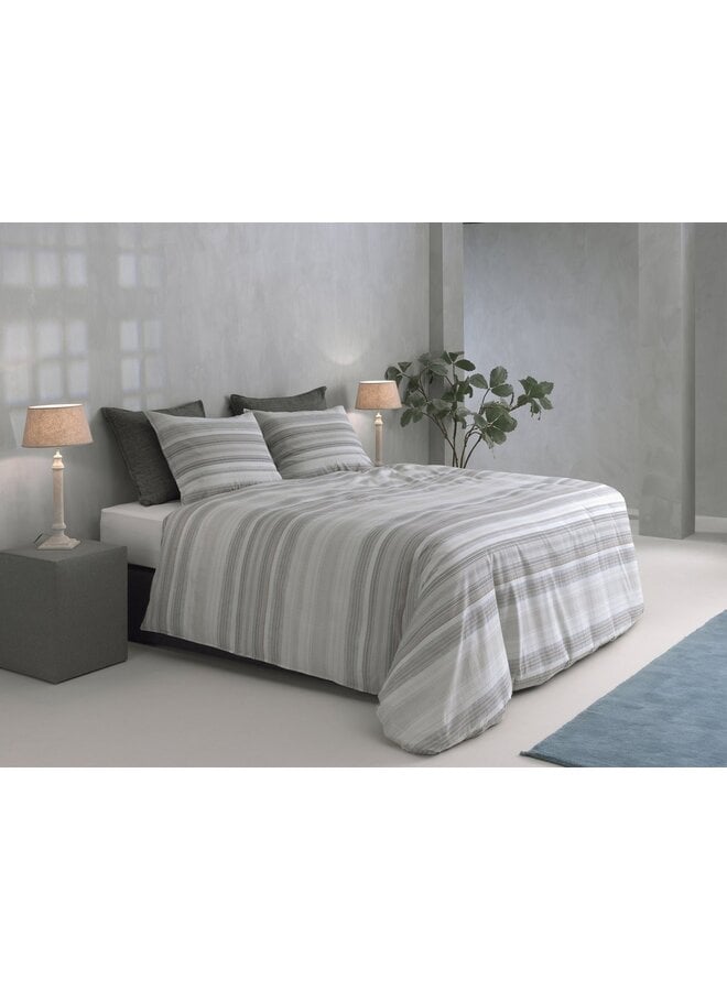 ZO! Home Dekbedovertrek Paolina Taupe - Katoen