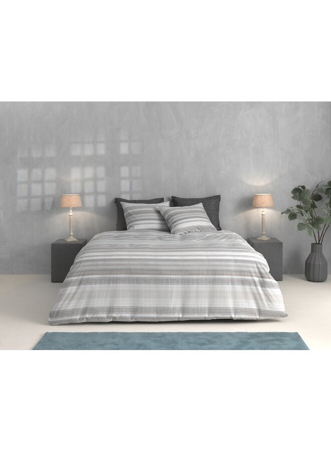 ZO! Home Dekbedovertrek Paolina Taupe - Katoen