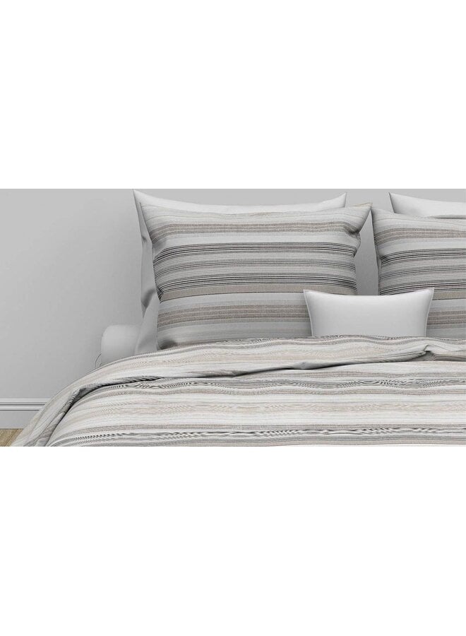 ZO! Home Dekbedovertrek Paolina Taupe - Katoen