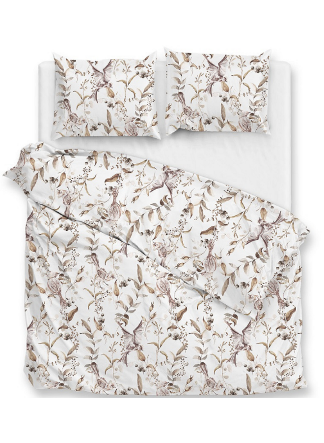 Dekbedovertrek Colette Wit - Flanel PL1