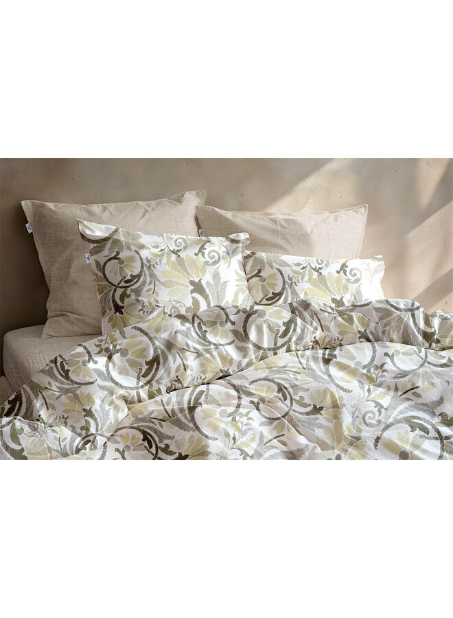 ZO! Home Dekbedovertrek Amaury Naturel - Flanel