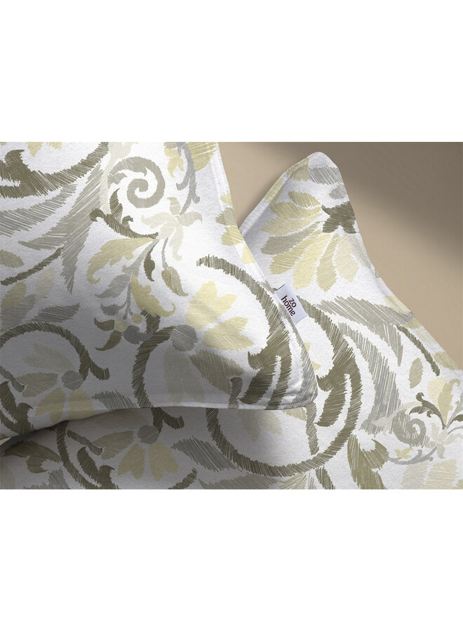 ZO! Home Dekbedovertrek Amaury Naturel - Flanel