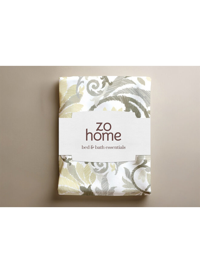 ZO! Home Dekbedovertrek Amaury Naturel - Flanel