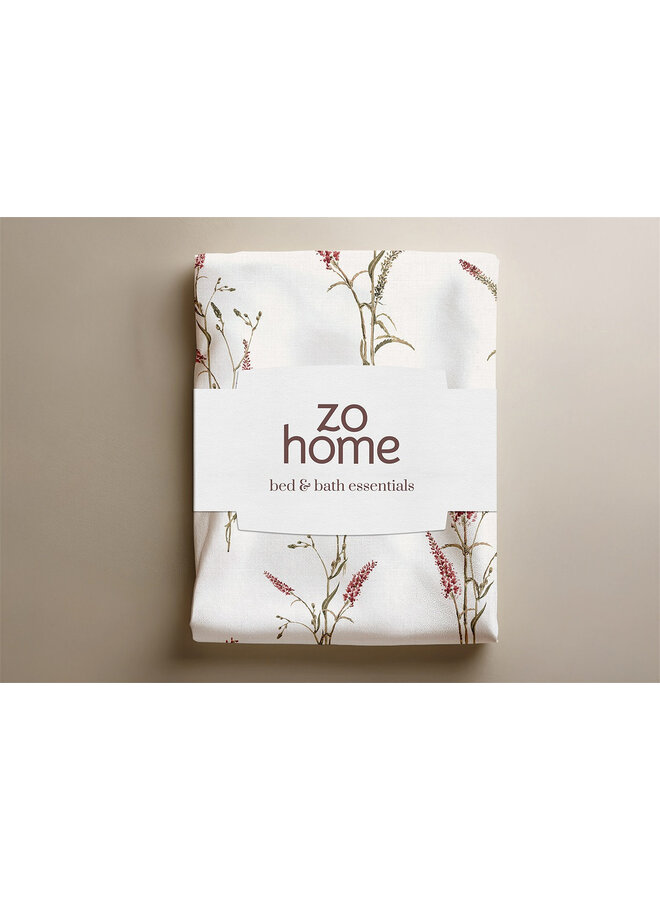 ZO! Home Dekbedovertrek Elodie Naturel - Flanel