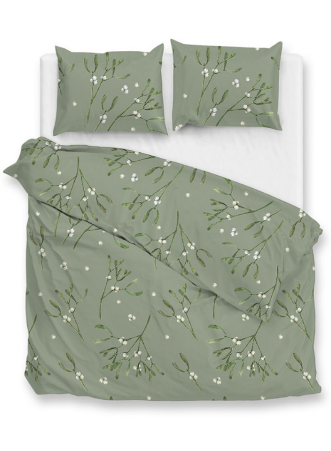 Dekbedovertrek Hedra Groen - Flanel