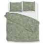 ZO! Home Dekbedovertrek Hedra Groen - Flanel